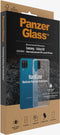 Panzer Telefoon Hoesje voor Samsung Galaxy A12 - Hardcase - Transparant (Anti-bacterieel)