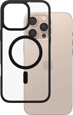 PanzerGlass Apple iPhone 16 Pro Max - Zwart MagSafe HardCase Clear