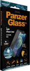 PanzerGlass CamSlider Gehard Glas Ultra-Clear Screenprotector Geschikt voor Apple iPhone 12 Mini - Zwart