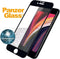 PanzerGlass Case Friendly Gehard Glas Screenprotector Geschikt voor iPhone SE (2020) / 8 / 7 / 6(s) - Zwart