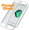 PanzerGlass Case Friendly Gehard Glas Screenprotector Geschikt voor Apple iPhone 8 - Wit