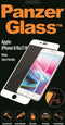 PanzerGlass Case Friendly Gehard Glas Screenprotector Geschikt voor Apple iPhone 8 - Wit
