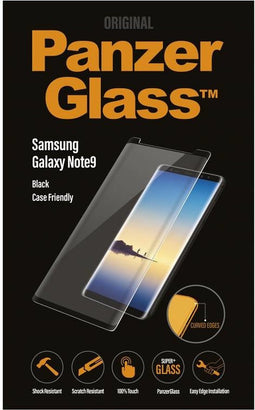 PanzerGlass Case Friendly Gehard Glas Screenprotector voor de Samsung Galaxy Note 9 - Zwart