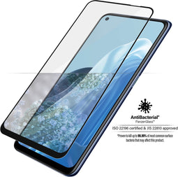 PanzerGlass Case Friendly Gehard Glas Ultra-Clear Screenprotector voor OPPO Find X5 Lite - Zwart