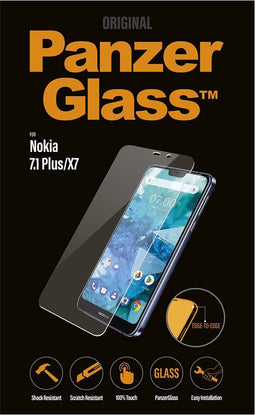 Panzerglass Edge to Edge Nokia 8.1 Screenprotector Transparant