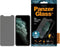 PanzerGlass Gehard Glas Privacy Screenprotector Geschikt voor Apple iPhone 11 Pro Max - Zwart