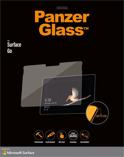 PanzerGlass Gehard Glas Screenprotector Geschikt voor Microsoft Surface Go 2 - Zwart