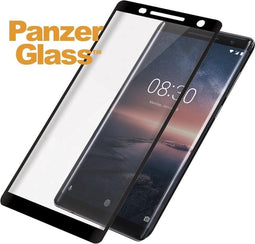 PanzerGlass Gehard Glas Screenprotector Geschikt voor Nokia 8 Sirocco - Zwart