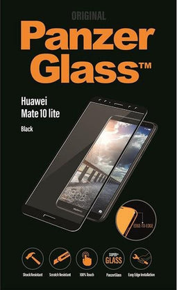 PanzerGlass Gehard Glas Screenprotector voor de Huawei Mate 10 Lite - Zwart
