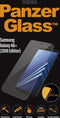 PanzerGlass Gehard Glas Ultra-Clear Screenprotector Geschikt voor Samsung Galaxy A8 Plus (2018) - Zwart
