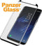 PanzerGlass Gehard Glas Ultra-Clear Screenprotector Geschikt voor Samsung Galaxy S8 - Zwart