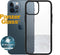PanzerGlass Hoesje Geschikt voor iPhone 12 Pro Max - PanzerGlass Anti-Bacterial ClearCase - Zwart