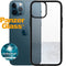 PanzerGlass Hoesje Geschikt voor iPhone 12 Pro Max - PanzerGlass Anti-Bacterial ClearCase - Zwart