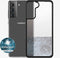 PanzerGlass Hoesje Geschikt voor Samsung Galaxy S21 - PanzerGlass Anti-Bacterial ClearCase - Zwart