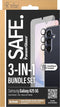 PanzerGlass Hoesje met screenprotector Geschikt voor Samsung Galaxy A25 Hoesje met screenprotector - PanzerGlass Safe 3-in-1 pack - Hoesje met screenprotector + screenprotector + camera protector - transparant