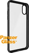 PanzerGlass iPhone X(S) ClearCase BlackFrame Transparant Hoesje