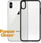 PanzerGlass iPhone XS Max ClearCase BlackFrame Transparant Hoesje