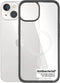 PanzerGlass MagSafe ClearCase Backcover Apple iPhone 14, iPhone 13 Transparant, Zwart