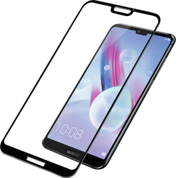 PanzerGlass Premium Case Friendly Glazen Screenprotector Zwart Huawei P20 Lite