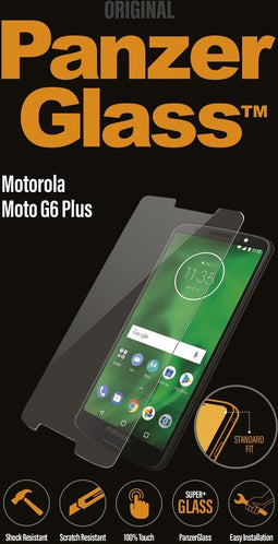 PanzerGlass Premium Glazen Screenprotector Motorola Moto G6 Plus