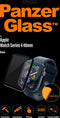 PanzerGlass Premium Glazen Screenprotector Zwart Apple Watch 40mm