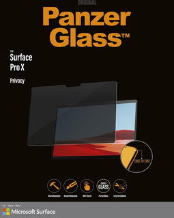 PanzerGlass Privacy Screenprotector Microsoft Surface Pro X