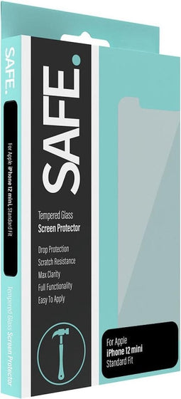 PanzerGlass, Schermbeschermer Geschikt voor Apple iPhone 12 mini Ultra-Wide Fit, Transparant