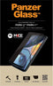 PanzerGlass Screen Protector voor de Motorola Moto G22 / E32 / E32S - Case Friendly Tempered Glass Zwart