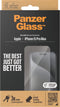 PanzerGlass Screenprotector geschikt voor Apple iPhone 15 Pro Max Glazen | PanzerGlass Ultra-Wide Fit Screenprotector - Case Friendly - Zwart