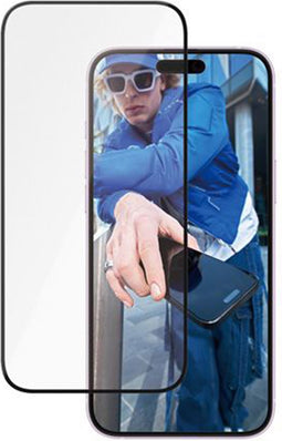 PanzerGlass Screenprotector geschikt voor Apple iPhone 16 Plus Glazen | PanzerGlass Ceramic Screenprotector - Case Friendly