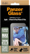 PanzerGlass Screenprotector geschikt voor Apple iPhone 16 Plus Glazen | PanzerGlass Ultra-Wide Fit Screenprotector - Case Friendly + Installatie Frame