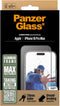PanzerGlass Screenprotector geschikt voor Apple iPhone 16 Pro Max Glazen | PanzerGlass Ultra-Wide Fit Screenprotector - Case Friendly + Installatie Frame