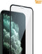 PanzerGlass Screenprotector geschikt voor Apple iPhone XS Max Glazen | PanzerGlass Edge to Edge Screenprotector - Case Friendly - Zwart