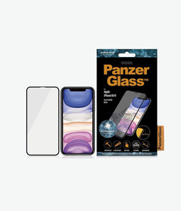 PanzerGlass Screenprotector Geschikt voor iPhone 11 - PanzerGlass Anti-Bacterial Case Friendly Screenprotector smartphone