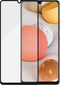 PanzerGlass Screenprotector geschikt voor Samsung Galaxy A42 Glazen | PanzerGlass Edge to Edge Screenprotector - Case Friendly - Zwart