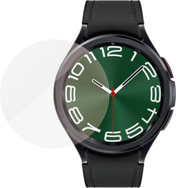 PanzerGlass Screenprotector geschikt voor Samsung Galaxy Watch 6 Classic - 47 mm Glazen | PanzerGlass Antibacterial Screenprotector - Case Friendly