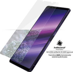 PanzerGlass Screenprotector Geschikt voor Sony Xperia 1 IV - PanzerGlass Anti-Bacterial Case Friendly Screenprotector smartphone