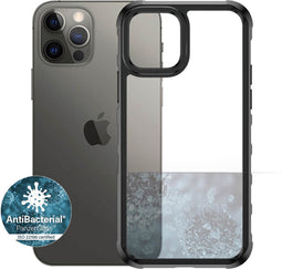 PanzerGlass SilverBullet ClearCase Apple iPhone 12/12 Pro Hoesje Zwart