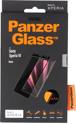 PanzerGlass Sony Xperia 10 Case Friendly Screenprotector Zwart