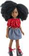 Paola Reina Amigas Camila babypop donker meisje met zwart haar en bruine ogen 32cm