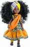 Paola Reina Amigas epoca Daniela babypop donker meisje met kledij 32cm