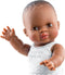 Paola Reina Gordi babypop donker meisje met ondergoed 34cm