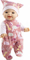 Paola Reina Gordi Leire babypop blank meisje met bruine ogen 34cm