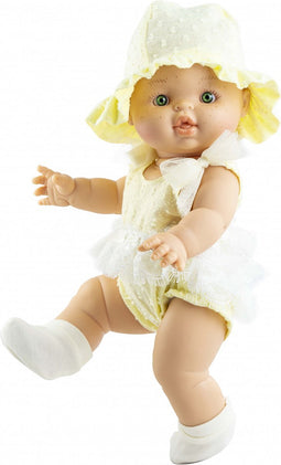 Paola Reina Gordi Lola babypop blank meisje met blauwe ogen 34cm
