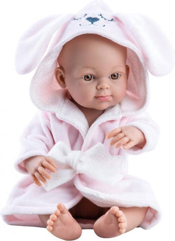 Paola Reina Mini Pikolines Babypop Meisje Badjas 32 cm