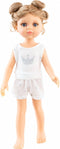 Paola Reina pop Amigas Valeria met 2 knotjes en pyjama 32cm
