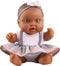 Paola Reina Puppegie Hebe babypop donker meisje met bruine ogen (21cm)