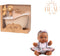 Paola Reina Puppegie Hebe pop + Mrs Ertha Tubby Poppenbadje Ivory