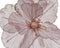 Papaver polyester d27h10 cm a3 kerst