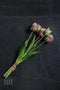 Papegaai tulp - 40cm - roze - 5 stelen - kunst tulpen - tulpenboeket - nep tulp - tulpen boeket - tulpen die net echt lijken